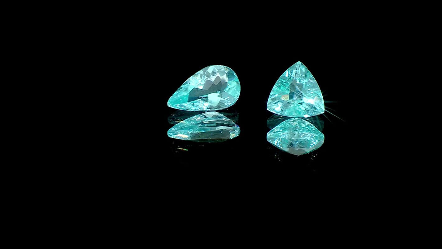 Certified & Appraised AAAA Paraiba Tourmaline (Pear Free Size) 0.40 ctw