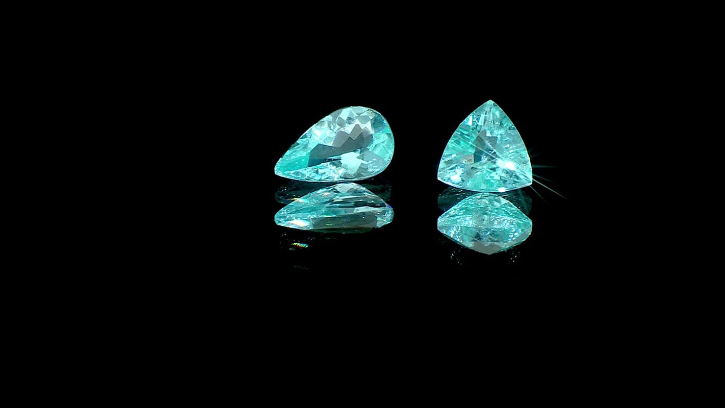 Certified & Appraised AAAA Paraiba Tourmaline (Pear Free Size) 0.40 ctw