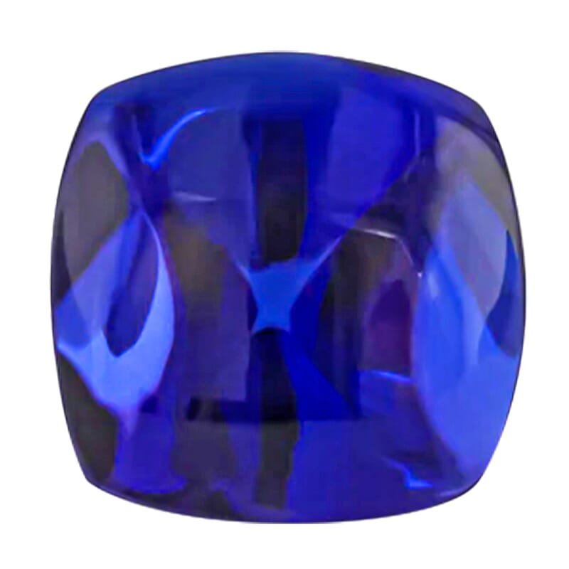 Certified and Appraised AAAA Tanzanite (Sugar Loaf Cush Free Size) 8.92 ctw