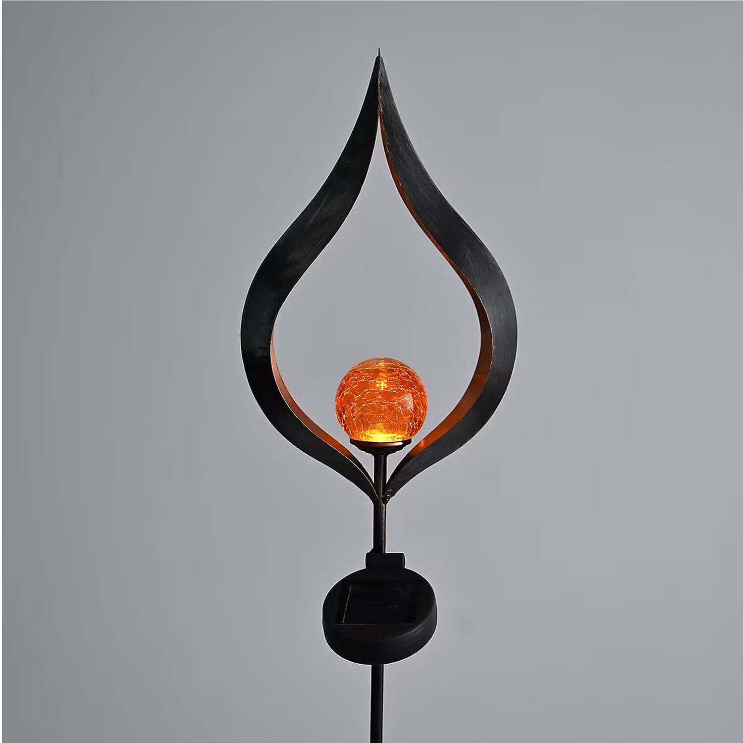 Flame Shaped Solar Garden Fire Effect Stake LED Light