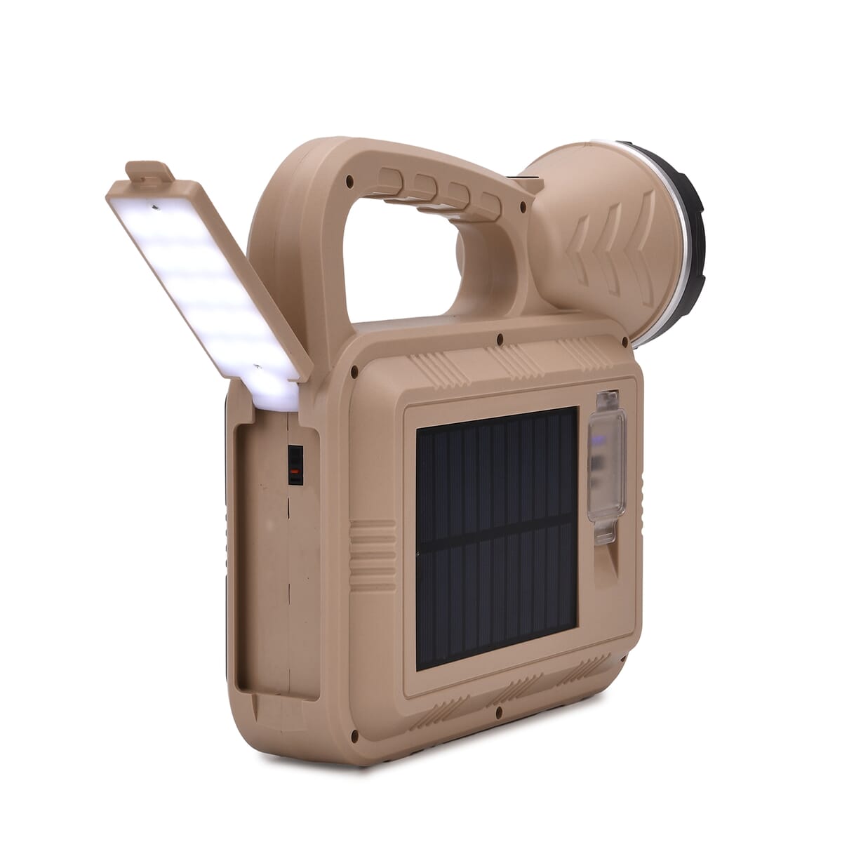 Multi-Functional Solar Energy Flashlight (2400mAh) with Six Light Modes (Powered by Solar Charging and USB Cable) image number 7