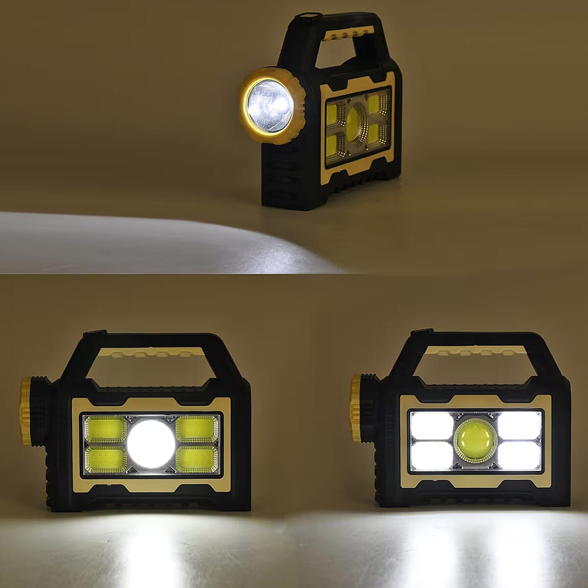 Solar Multi-Light Source Charging Lamp (1200mAh) with 3 Lighting Modes (Powered by Solar Charging and USB Cable) image number 7