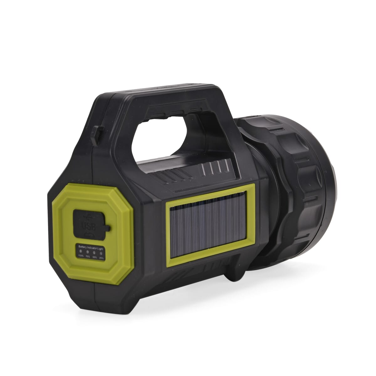 Solar Multi-Functional Outdoor Flashlight (2400mAh) with 7 Light Modes (Powered by Solar Charging and USB Cable) image number 4