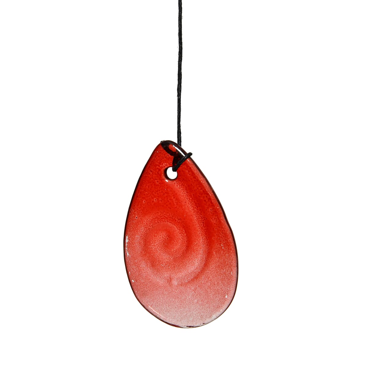 Red with Multi Color Iron and Glass Wind Chime - Flamingo image number 4