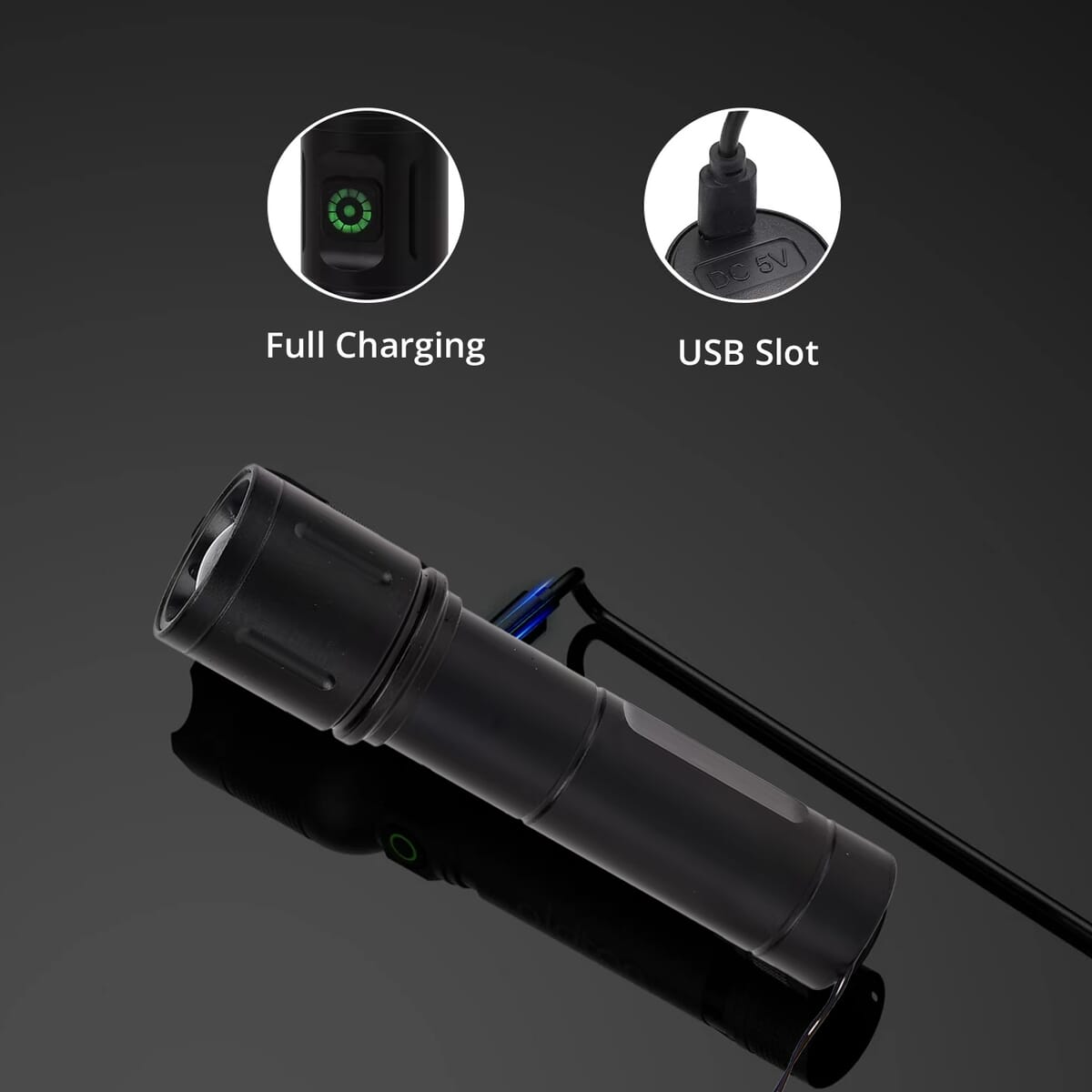 Multi-Functional Working Lamp (1200mAh) (Powered by USB Cable) image number 5