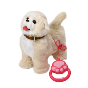 Artificial Electric Toy Dog Can Walk, Sing and Stick Out its Tongue (3xAA Not Included)