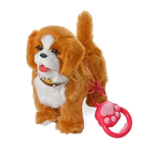 Artificial Electric Toy Dog Can Walk, Sing and Stick Out its Tongue (3xAA Not Included)