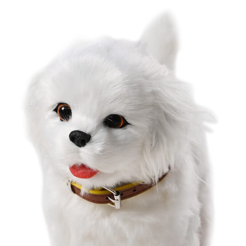 Artificial Electric Toy Dog Can Walk, Sing and Stick Out its Tongue (3xAA Not Included)
