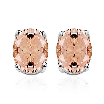 Marropino Morganite / AA / Platinum Over Sterling Silver - Product card gallery slide 1 (10177814987065)