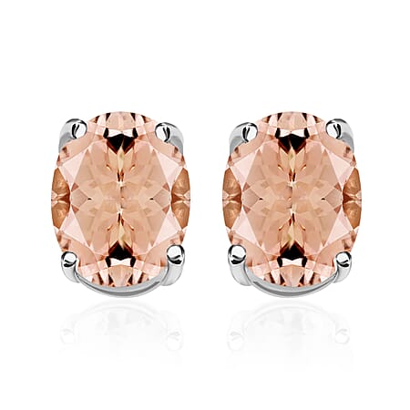 Marropino Morganite / AA / Platinum Over Sterling Silver - Product card gallery slide 1 (10177814987065)