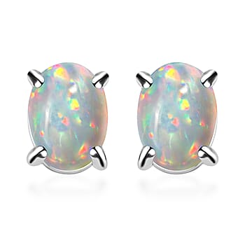Ethiopian Welo Opal / AA / Platinum Over Sterling Silver - Product card gallery slide 1 (10177815216441)