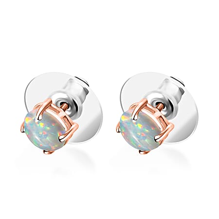 Ethiopian Welo Opal / AA / Rose Gold Over Sterling Silver - Product card gallery slide 3 (10177815216441)