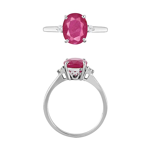 Mozambique Ruby/AA/2.70/14K White Gold / 4 - Product card gallery slide 4 (9433245450495)
