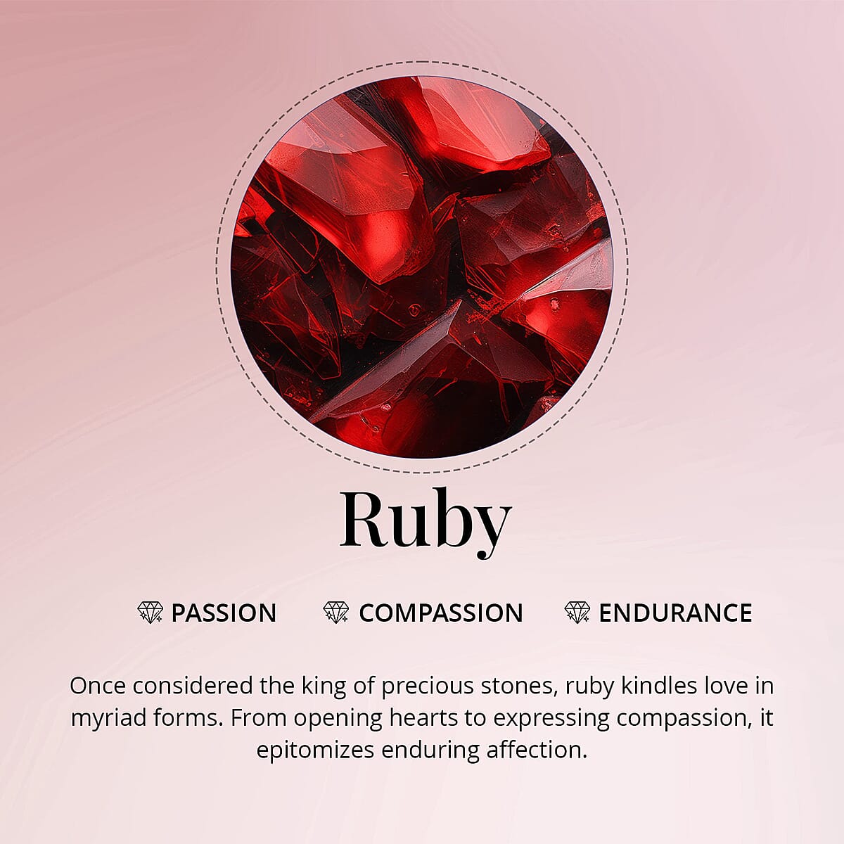 D'Joy Premium Mozambique Ruby 3.00 ctw 5 Stone Ring in Vermeil Yellow Gold Over Sterling Silver (Size 8.0) image number 4