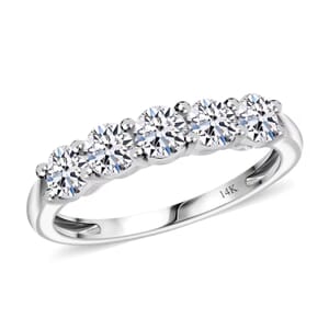 Luxuriant Lab Grown Diamond G VS 1.00 ctw Ring in 14K White Gold (Size 6.0)