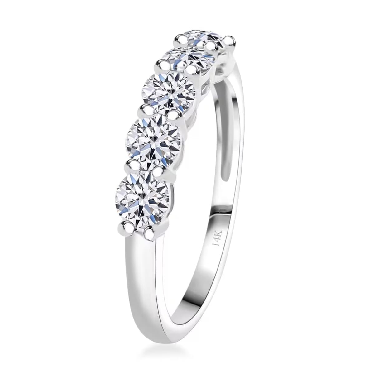Luxuriant Lab Grown Diamond G VS 1.00 ctw Ring in 14K White Gold (Size 9.0) image number 8