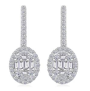 Luxuriant Lab Grown Diamond G SI 1.75 ctw Earrings in Sterling Silver