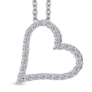 Luxuriant Lab Grown Diamond G SI 0.25 ctw Pendant in Sterling Silver