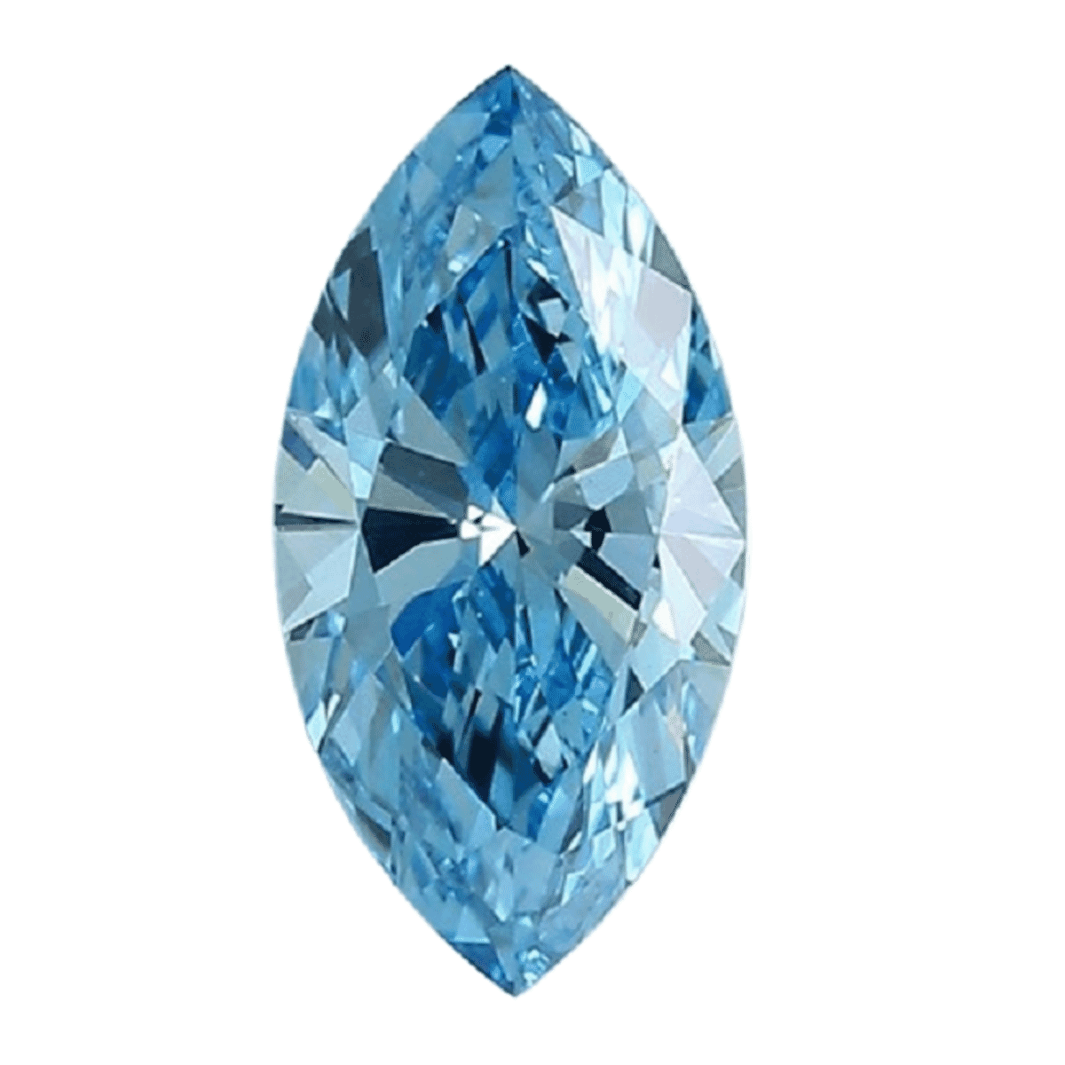 IGI Certified Luxuriant Lab Grown Blue Diamond (Marquee) (VS2) 1.00 ctw image number 1