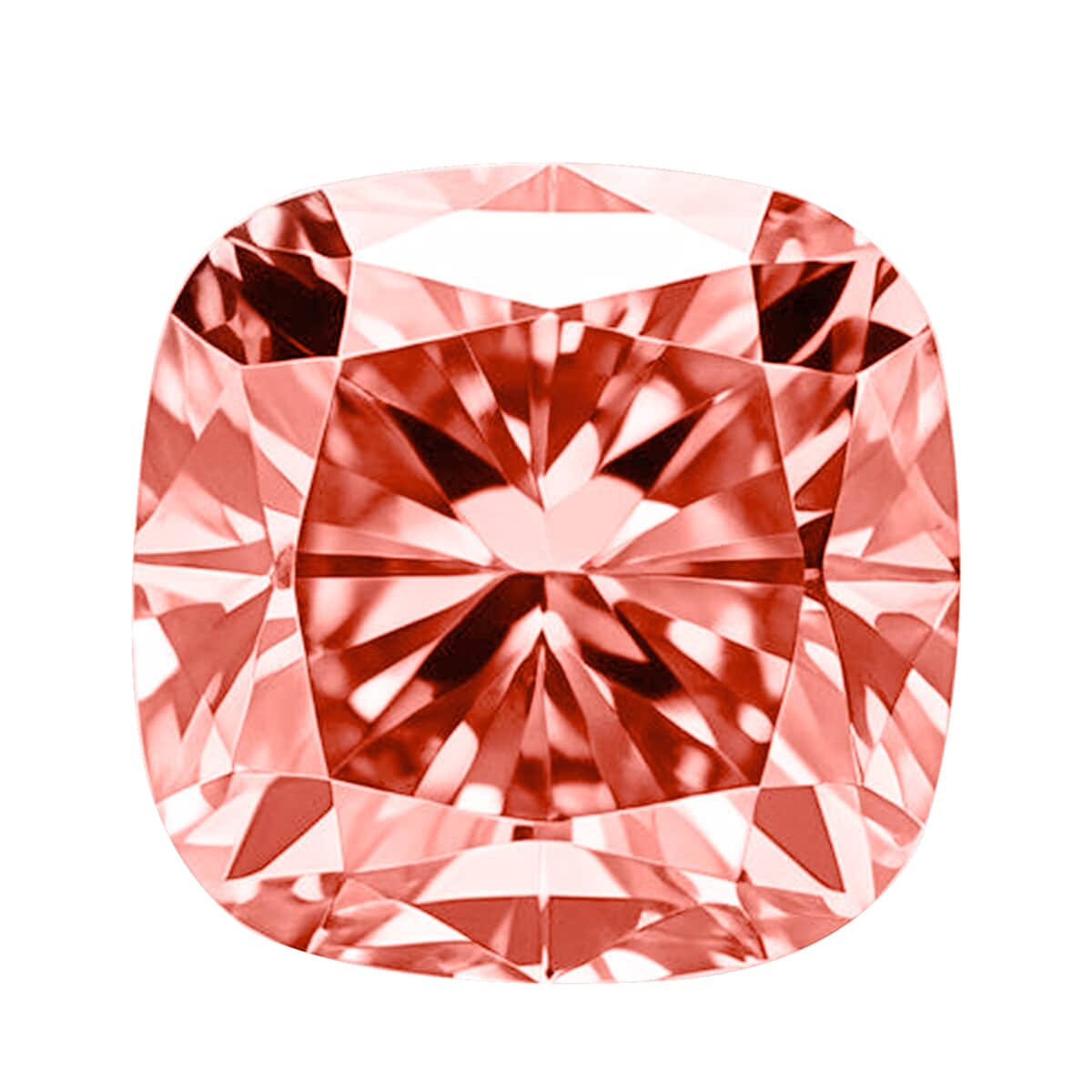 IGI Certified Luxuriant Lab Grown Pink Diamond (Cushion) (VS2) 1.00 ctw image number 0