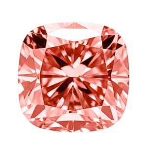 IGI Certified Luxuriant Lab Grown Pink Diamond (Cushion) (VS2) 1.00 ctw