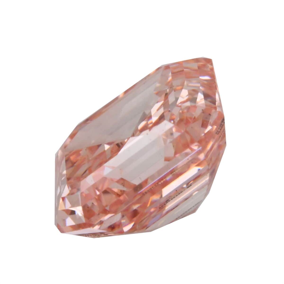 IGI Certified Luxuriant Lab Grown Pink Diamond (Asscher) (VS2) 1.50 ctw image number 1