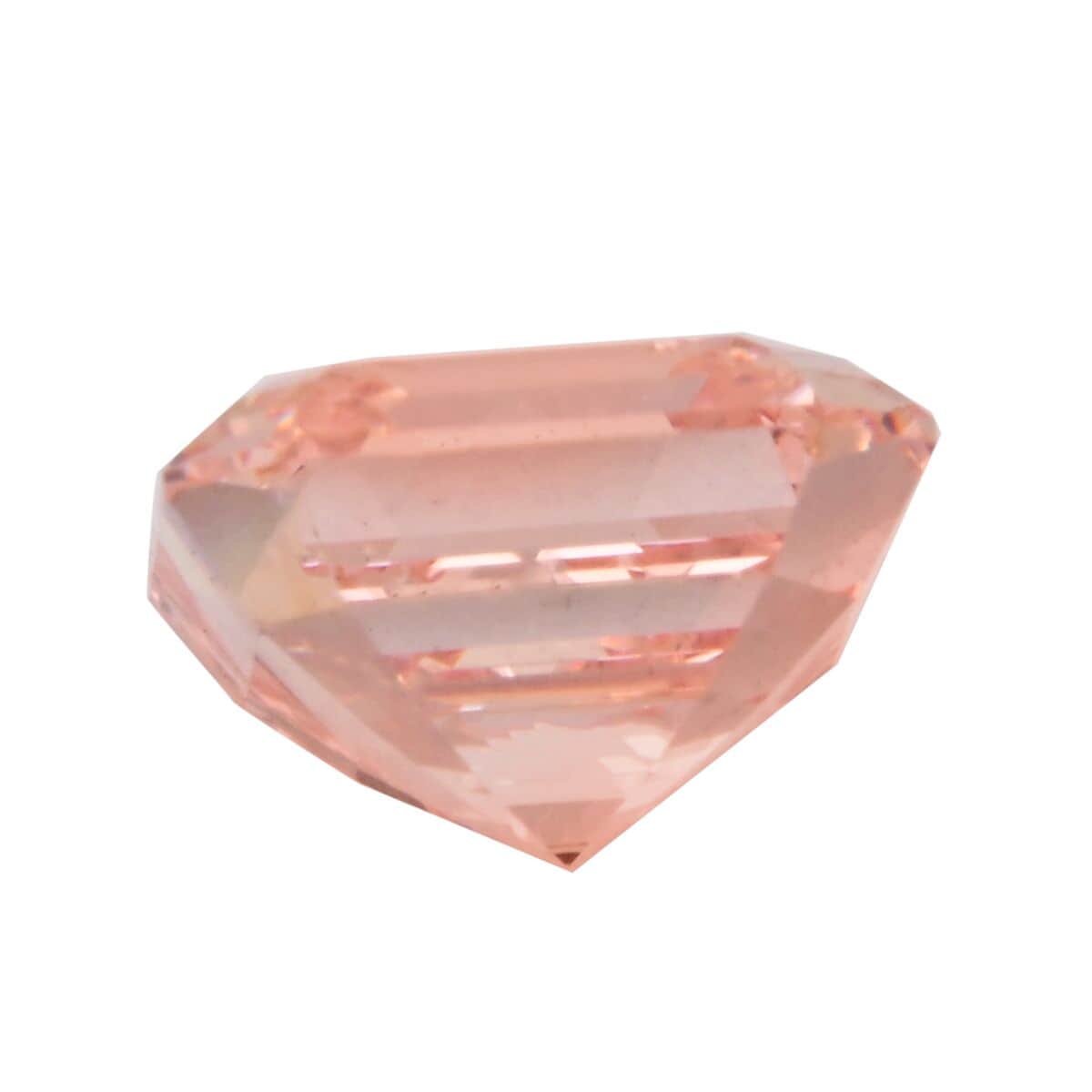 IGI Certified Luxuriant Lab Grown Pink Diamond (Asscher) (VS2) 1.50 ctw image number 2