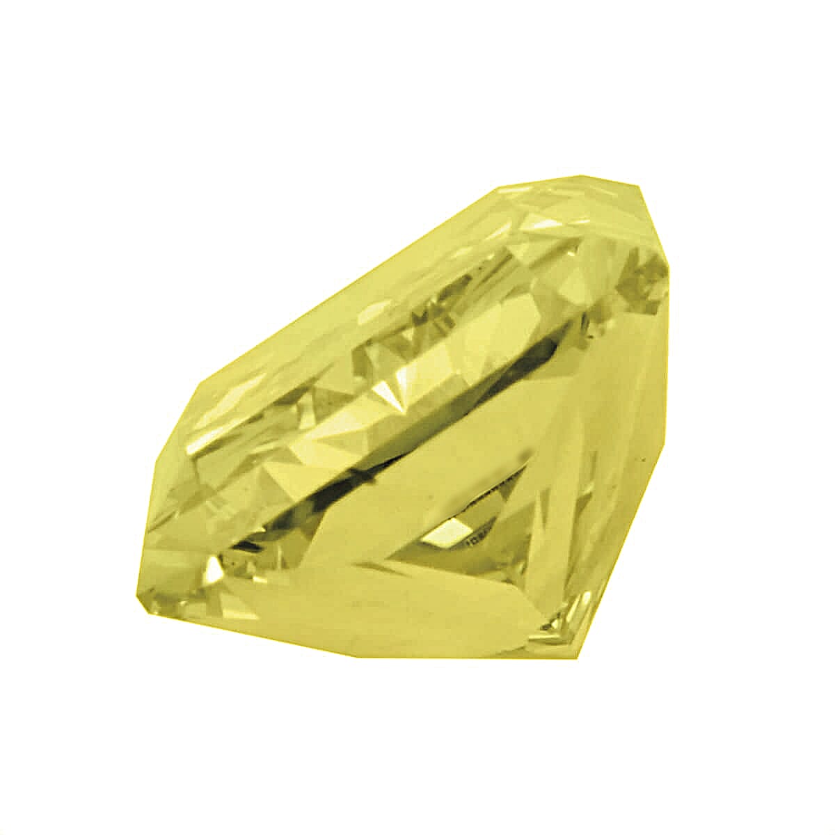 IGI Certified Luxuriant Lab Grown Yellow Diamond (Radiant) (VS2) 1.50 ctw image number 1