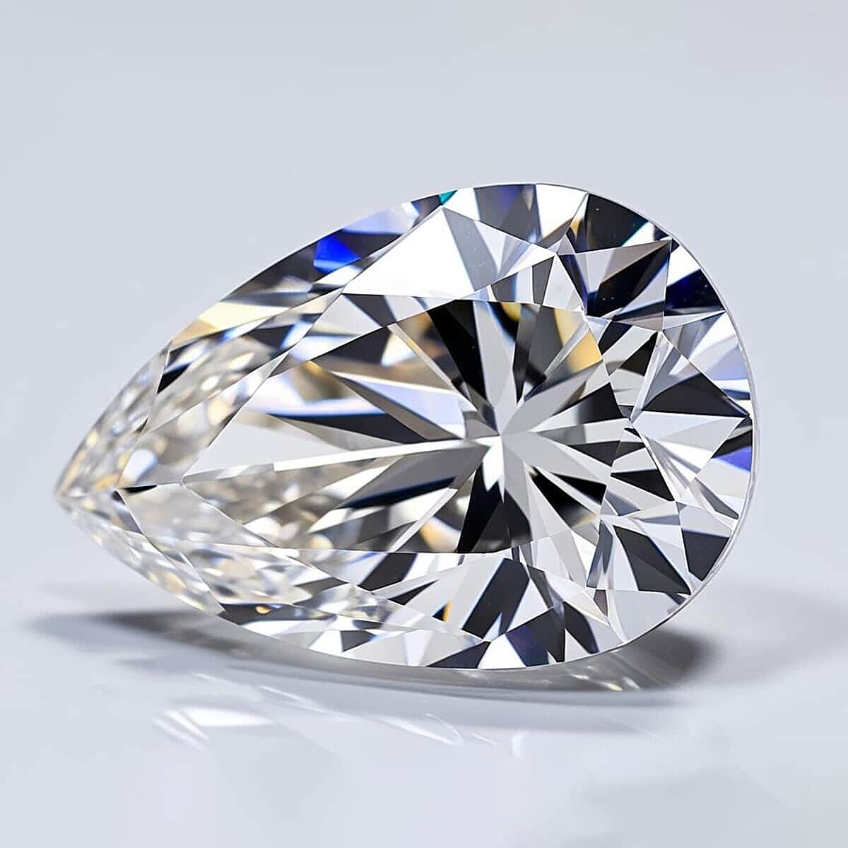 IGI Certified Luxuriant Lab Grown Diamond (Pear) (D, VS) 1.00 ctw image number 1