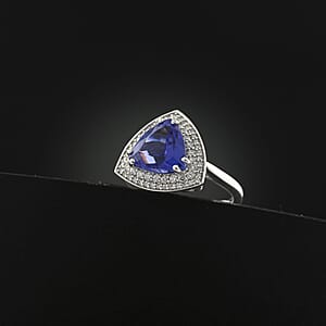 Certified & Appraised Rhapsody AAAA Tanzanite and E-F VS Diamond 3.50 ctw Ring in 950 Platinum (Size 10.0) 6.80 Grams