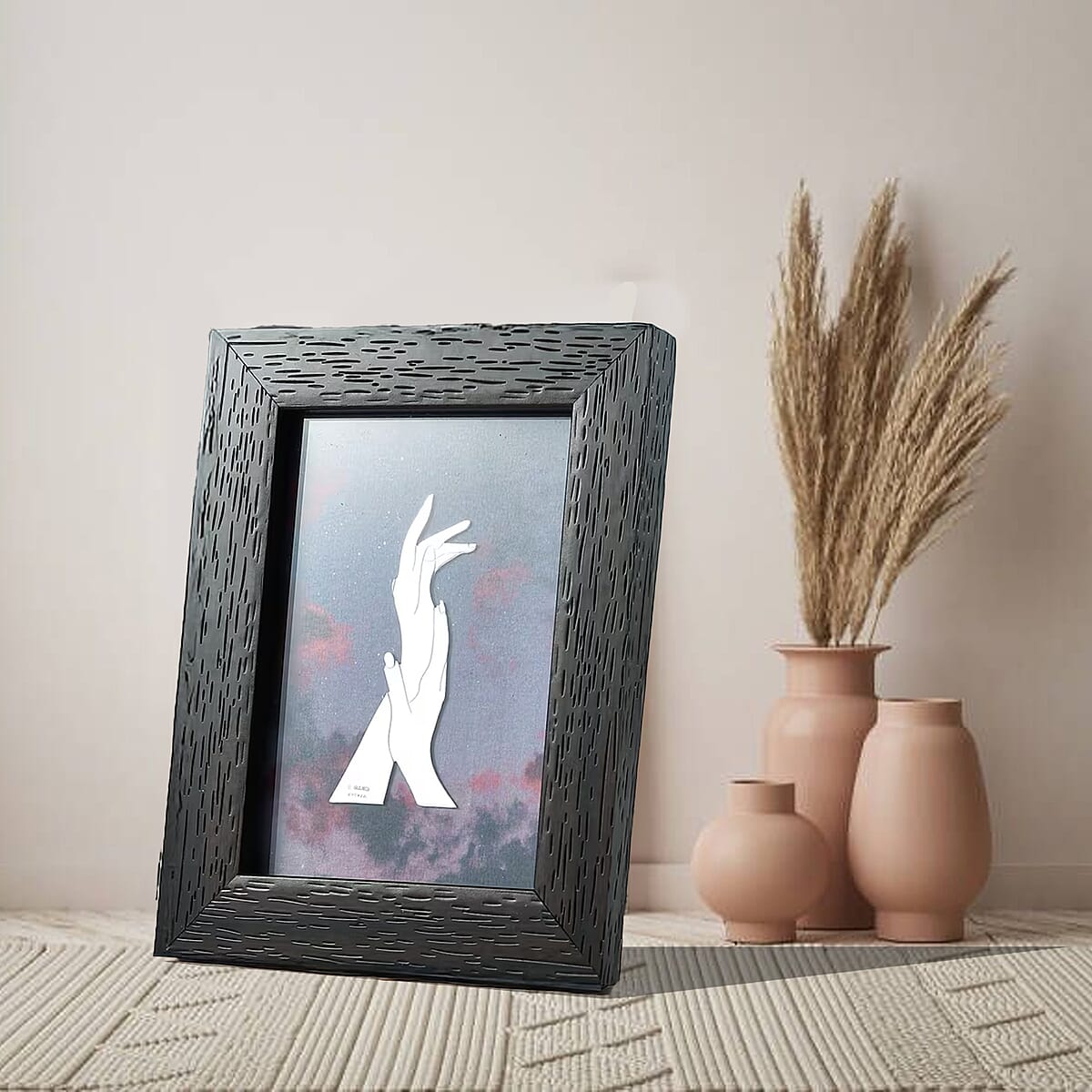 Rhodium Over Sterling Silver with Photo Frame 10 Grams image number 1