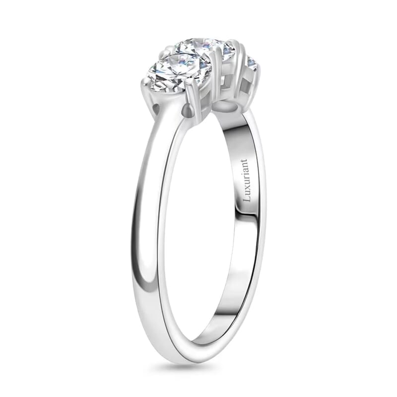SGL Certified Luxuriant Lab Grown Diamond G-H VS 2.00 ctw Ring in 950 Platinum (Size 10.0) 5 Grams