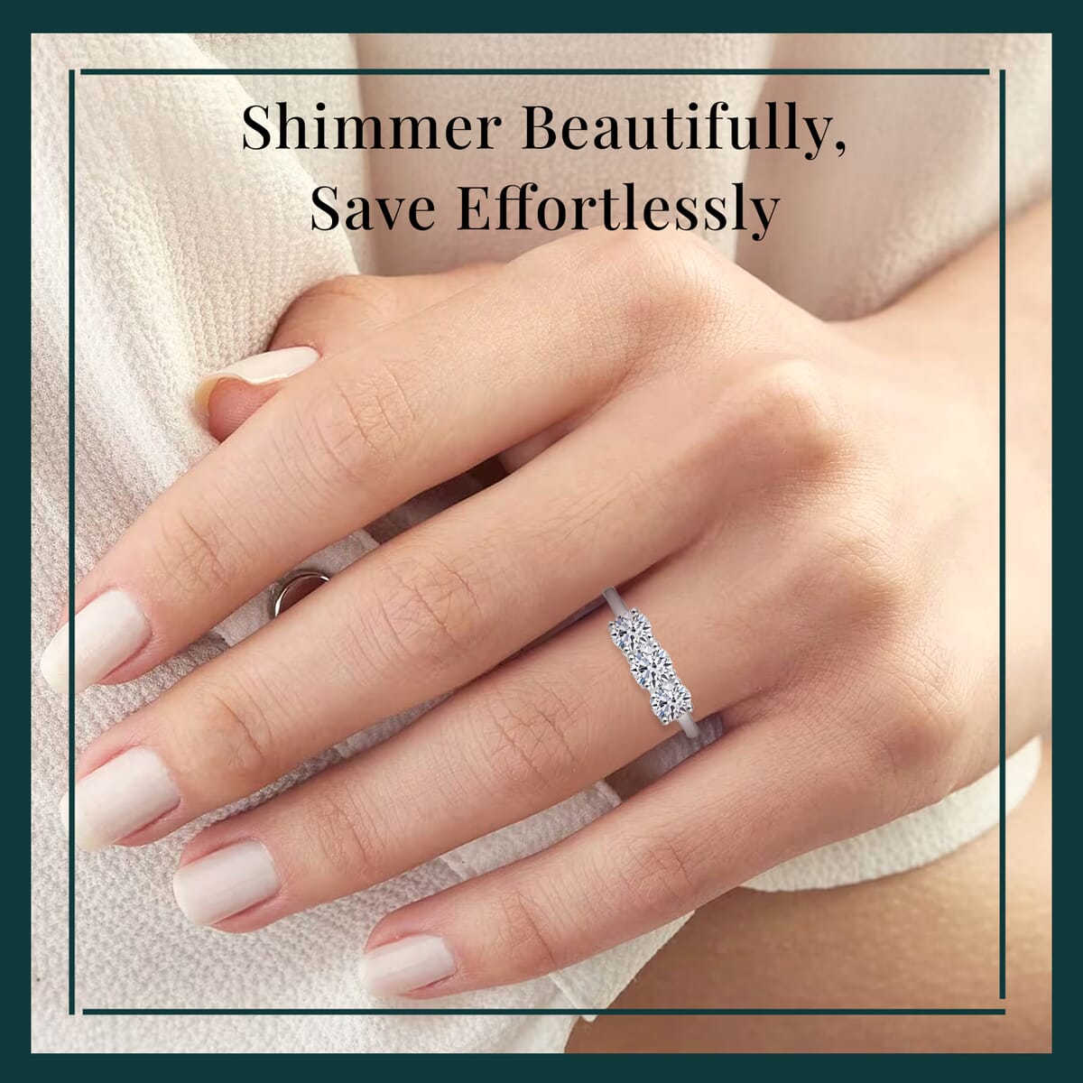 SGL Certified Luxuriant Lab Grown Diamond G-H VS 2.00 ctw Ring in 950 Platinum (Size 7.5) 5 Grams image number 1