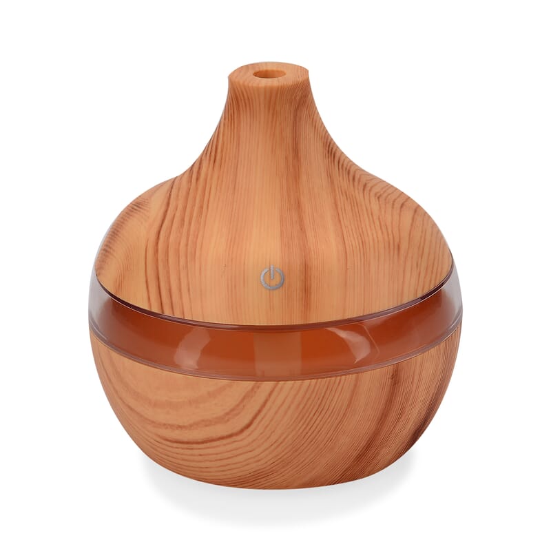 Ankur's Treasure Chest Color Changing LED Light 300ml Aroma Diffuser with 7 Essential Oils