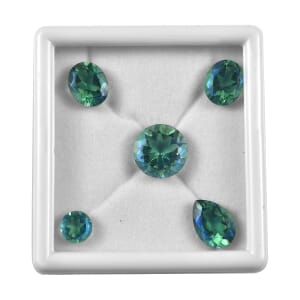 Peacock Triplet Quartz Assorted Box (Mix Mix Size) 25.00 ctw
