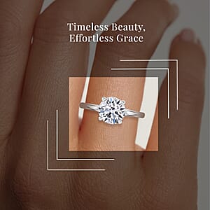 TLV IGI Certified 950 Platinum Luxuriant Lab Grown Diamond (G-H, VS) Ring (Size 10.5) 2.00 ctw