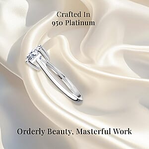 TLV IGI Certified 950 Platinum Luxuriant Lab Grown Diamond (G-H, VS) Ring (Size 10.5) 2.00 ctw