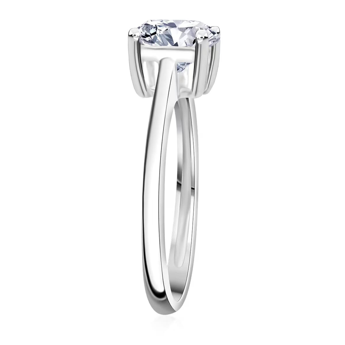 IGI Certified Luxuriant Lab Grown Diamond G-H VS 2.00 ctw Solitaire Ring in 950 Platinum (Size 7.0) image number 8