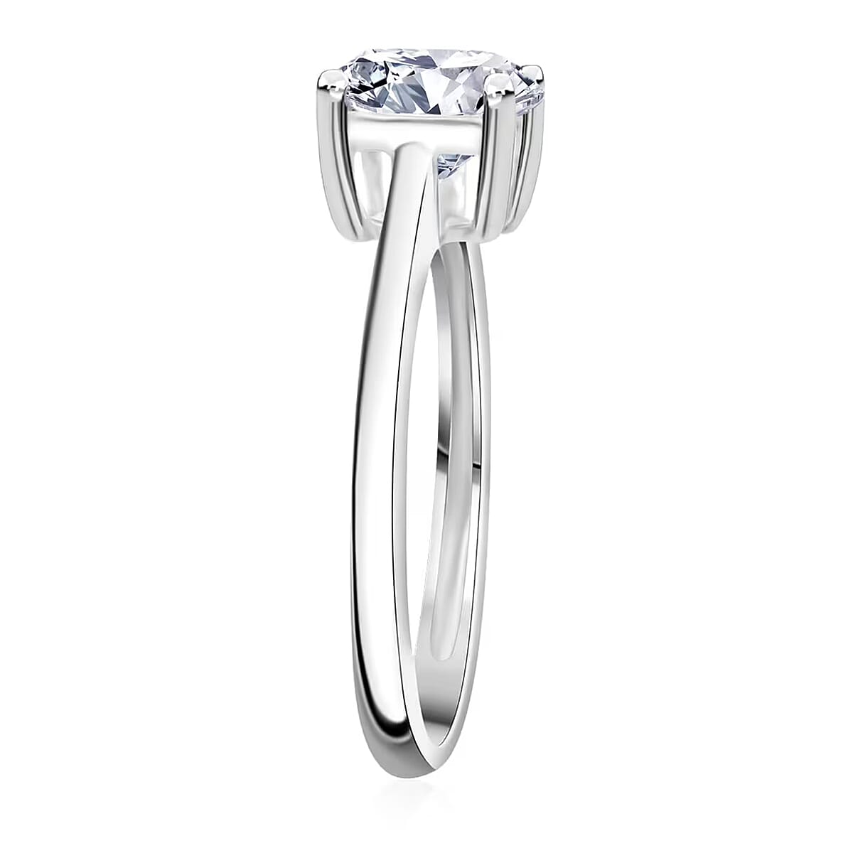 IGI Certified Luxuriant Lab Grown Diamond G-H VS 2.00 ctw Solitaire Ring in 950 Platinum (Size 8.0) image number 8