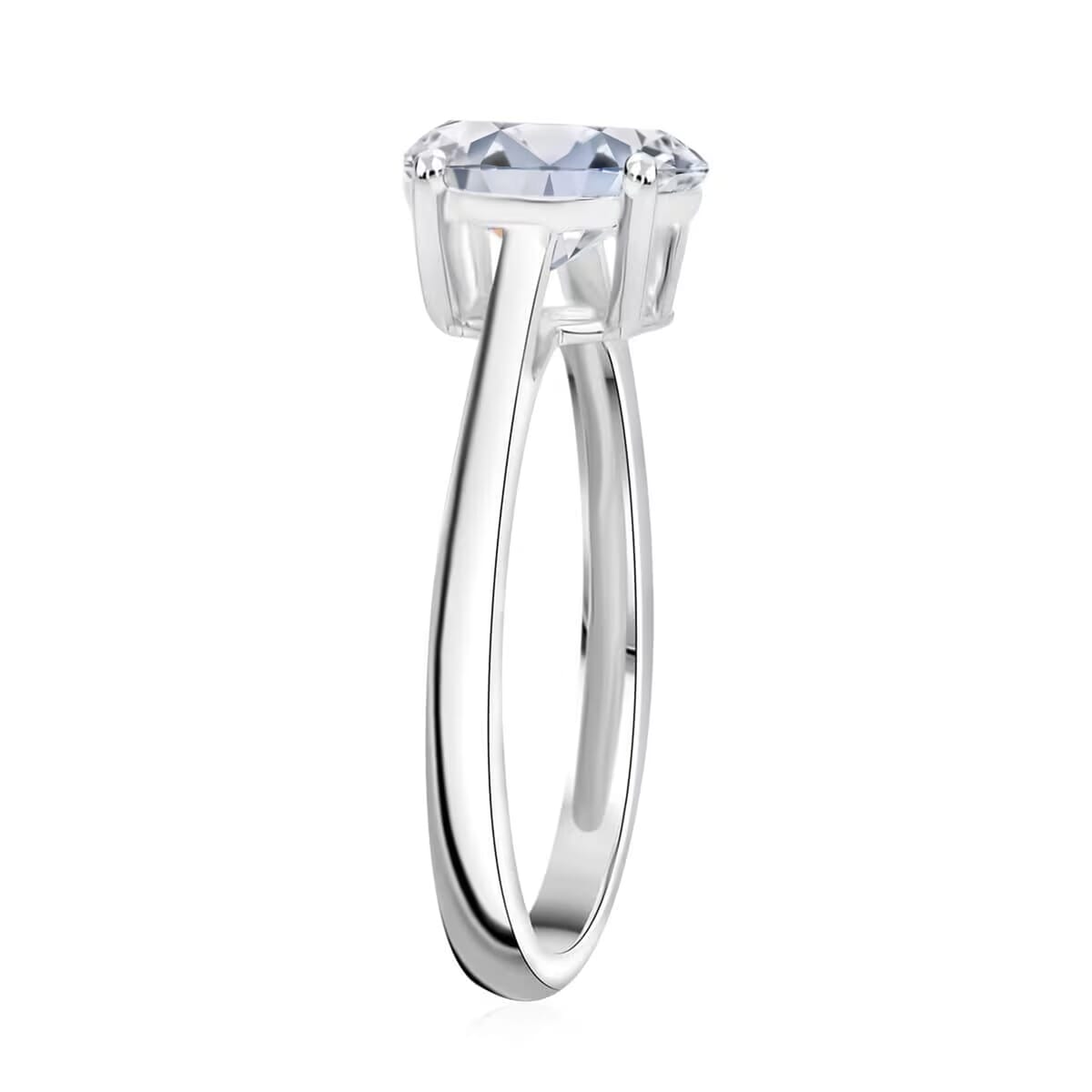 IGI Certified Luxuriant Lab Grown Diamond G-H VS 2.00 ctw Solitaire Ring in 950 Platinum (Size 8.0) image number 8