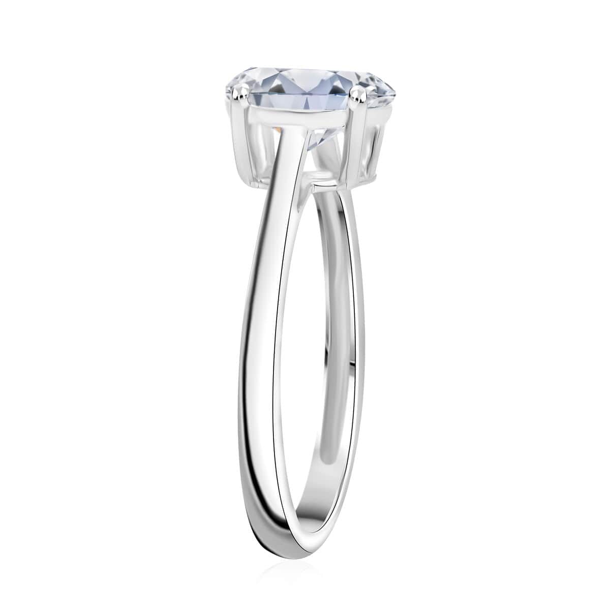 IGI Certified Luxuriant Lab Grown Diamond G-H VS 2.00 ctw Solitaire Ring in 950 Platinum (Size 9.0) image number 2