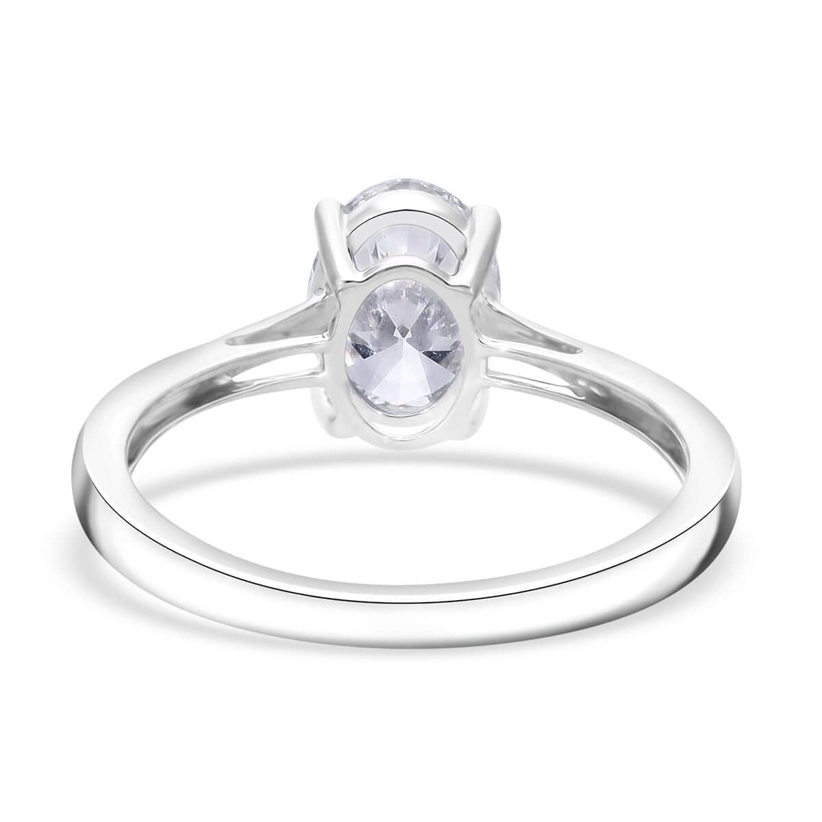 IGI Certified Luxuriant Lab Grown Diamond G-H VS 2.00 ctw Solitaire Ring in 950 Platinum (Size 9.0) image number 3