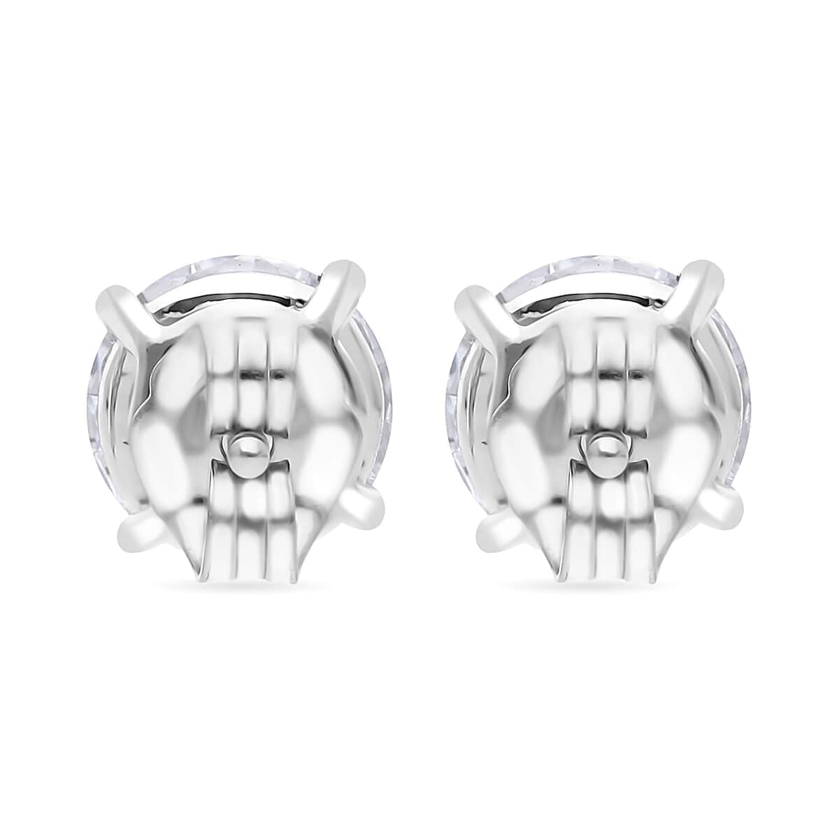 IGI Certified Luxuriant Lab Grown Diamond G-H VS 2.00 ctw Stud Earrings in 950 Platinum image number 3