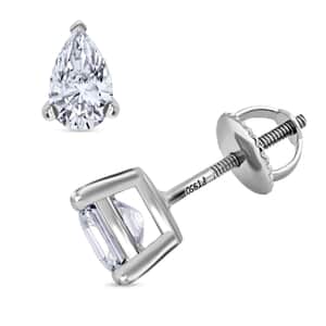 IGI Certified Luxuriant Lab Grown Diamond G-H VS 2.00 ctw Stud Earrings in 950 Platinum