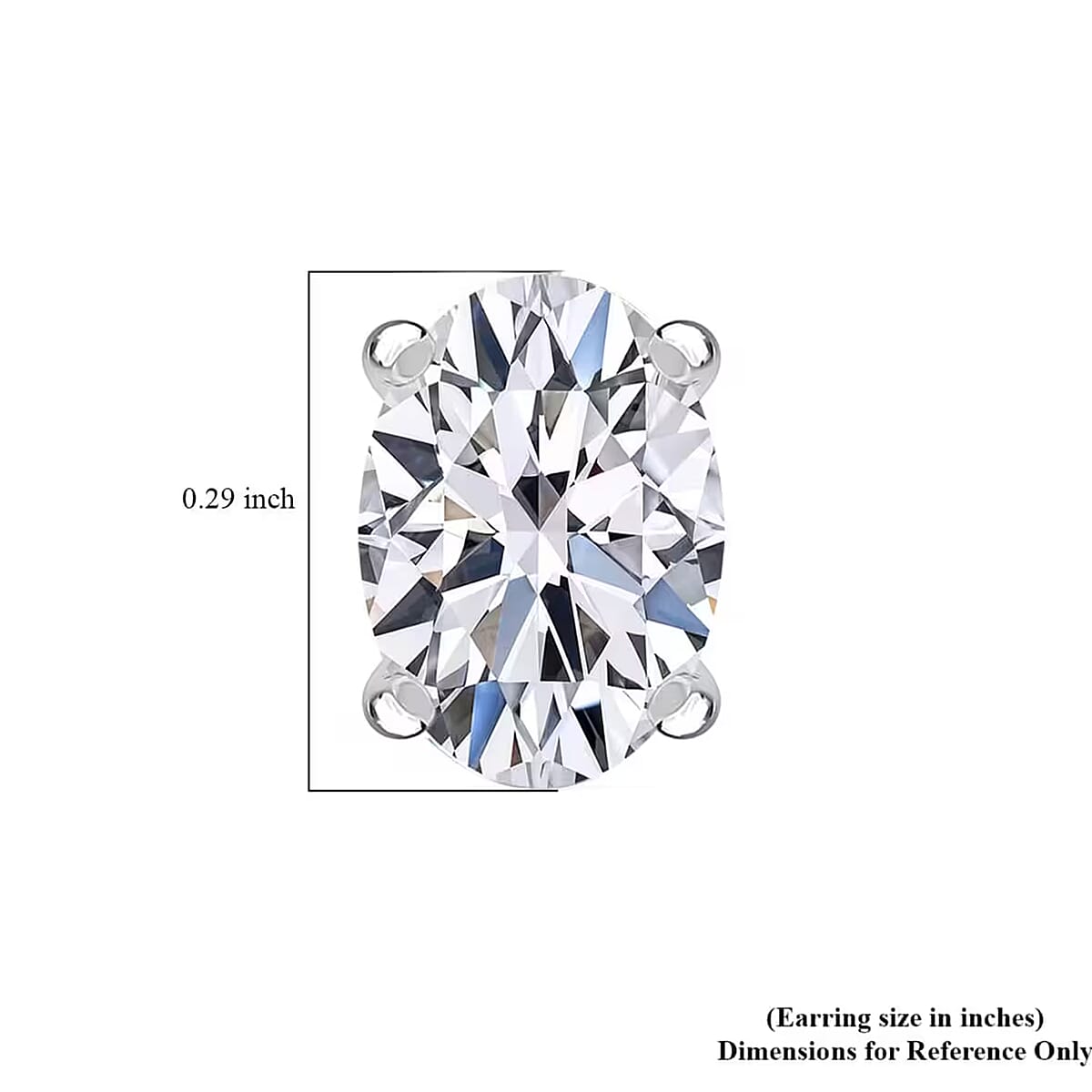 IGI Certified Luxuriant Lab Grown Diamond G-H VS 2.00 ctw Stud Earrings in 950 Platinum image number 8
