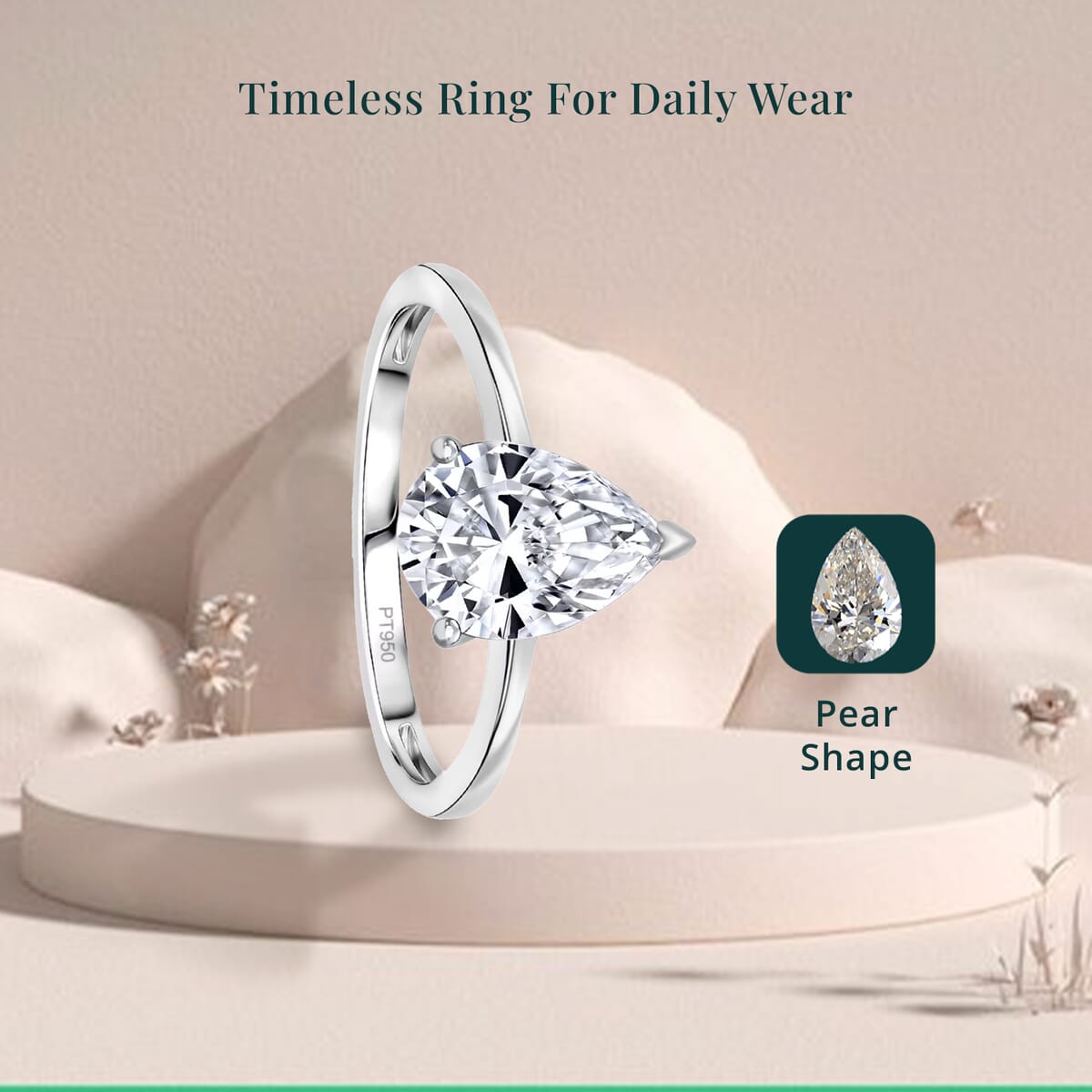 IGI Certified Luxuriant Lab Grown Diamond G-H VS 2.00 ctw Solitaire Ring in 950 Platinum (Size 9.0) image number 5