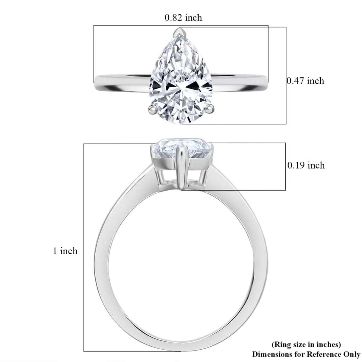 IGI Certified Luxuriant Lab Grown Diamond G-H VS 2.00 ctw Solitaire Ring in 950 Platinum (Size 9.0) image number 7