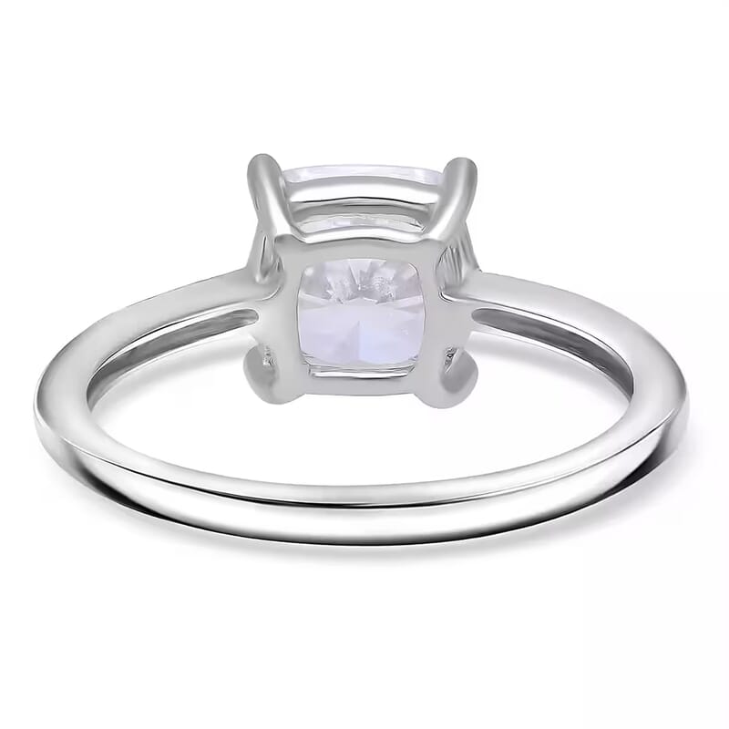 IGI Certified Asscher Cut Luxuriant Lab Grown Diamond G-H VS2 2.00 ctw Ring in 950 Platinum (Size 10.0)