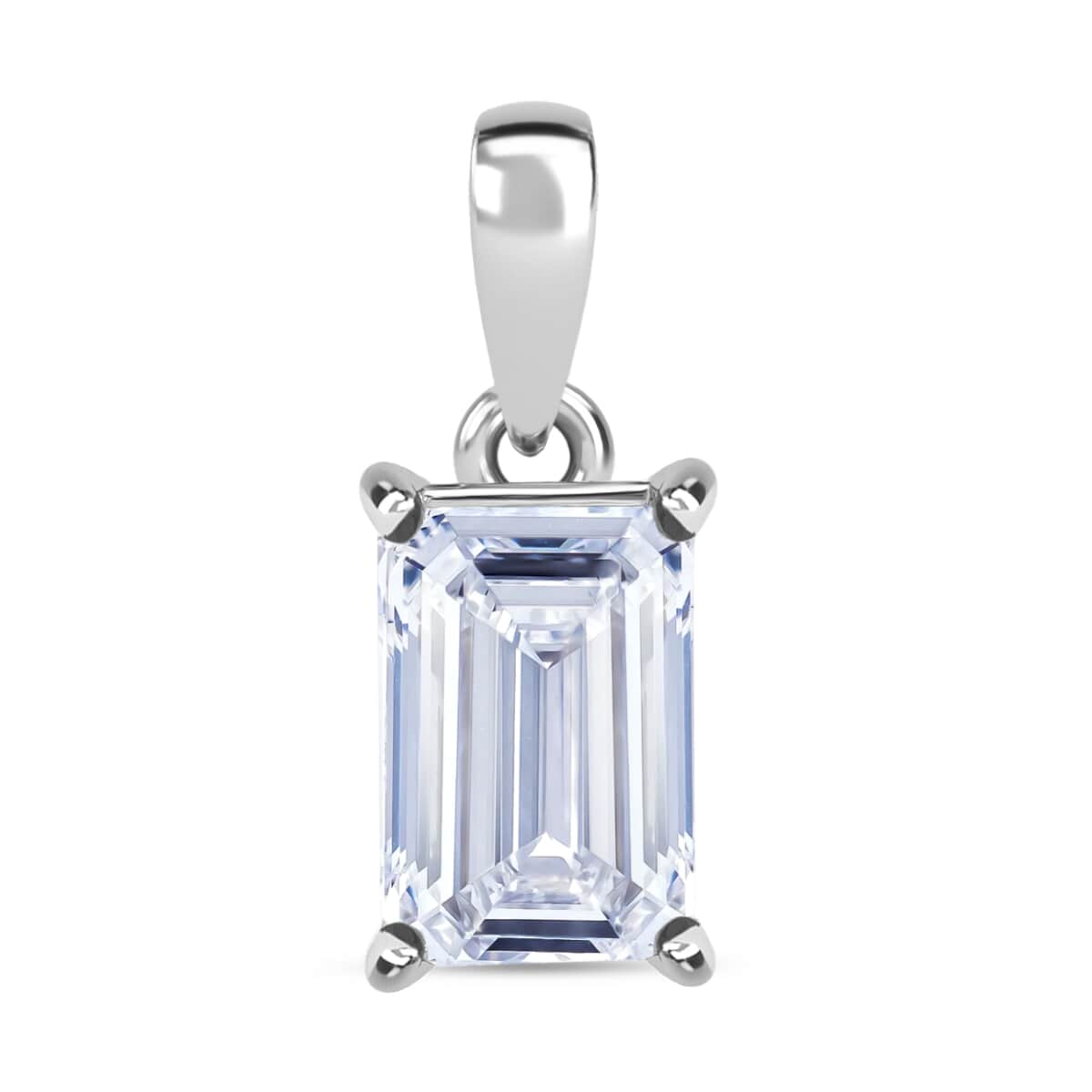 IGI Certified Luxuriant Lab Grown Diamond G-H VS2 2.00 ctw Solitaire Pendant in 950 Platinum image number 0