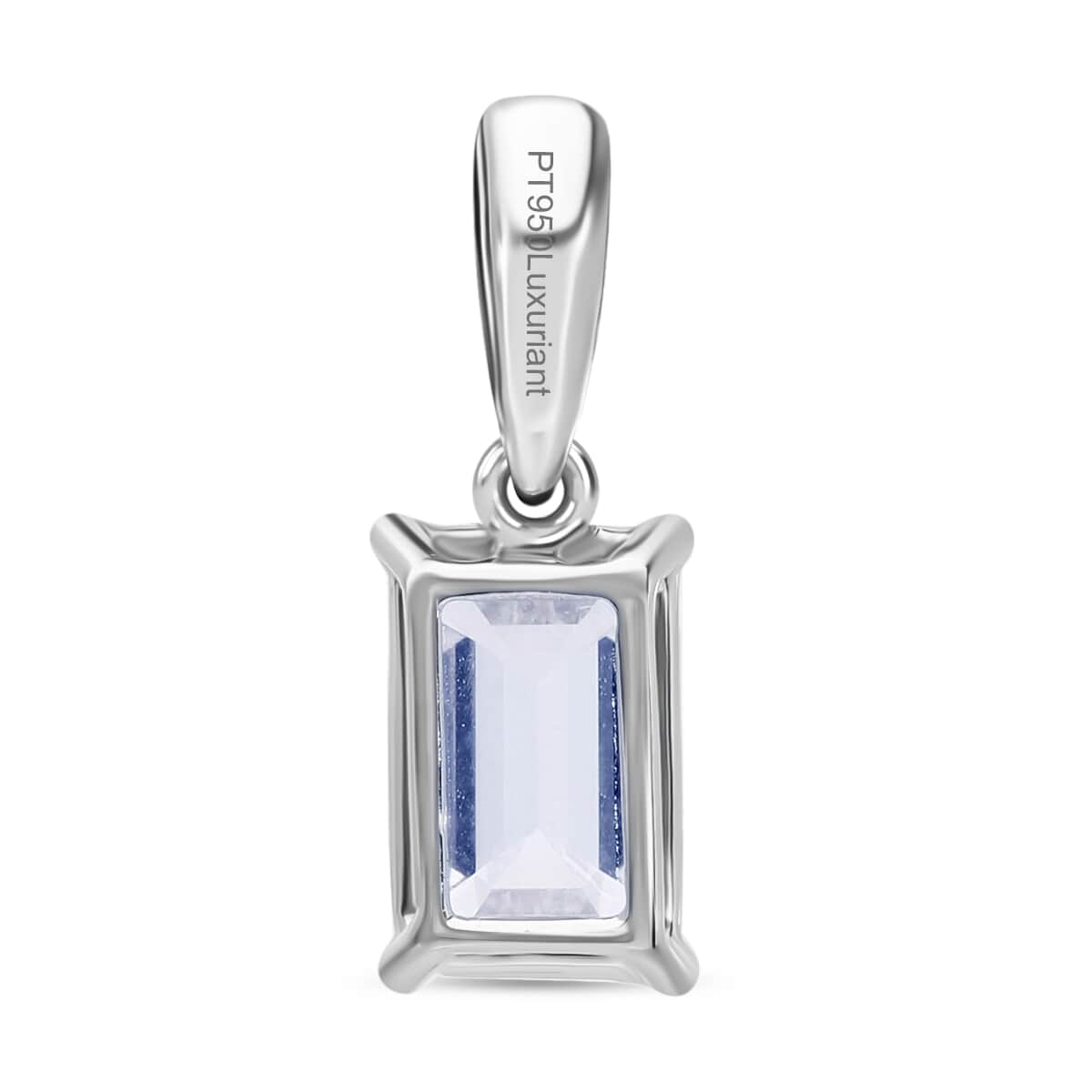 IGI Certified Luxuriant Lab Grown Diamond G-H VS2 2.00 ctw Solitaire Pendant in 950 Platinum image number 2